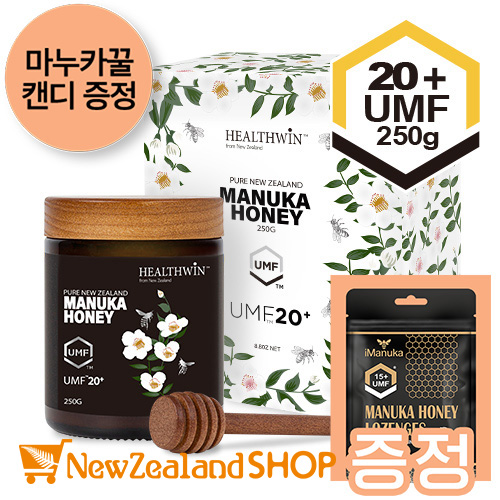 [사탕증정] 헬스윈 마누카꿀 UMF20+ 250g 1개